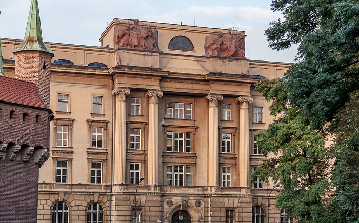 Krakau Stare Miasto: Basztowa - Polnische Nationalbank
