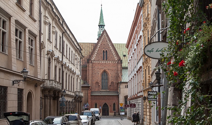 Krakau Stare Miasto: Ulica Bracka Franziskanerkirche