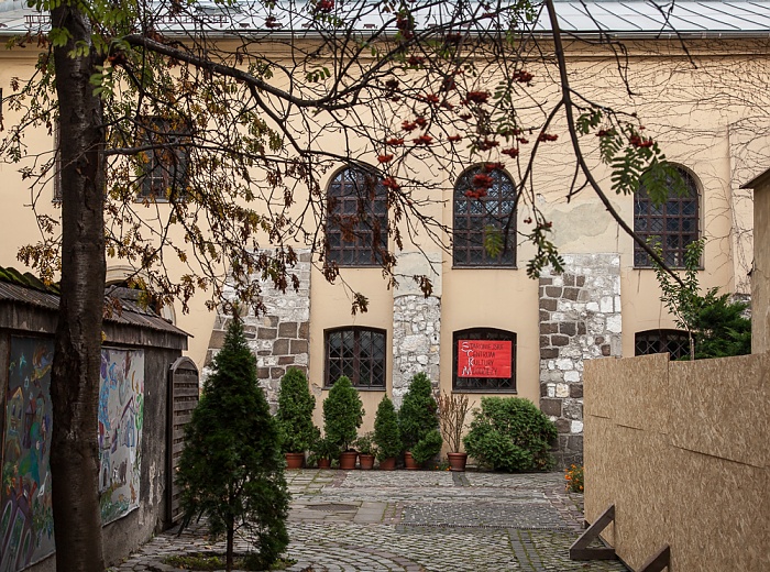 Kazimierz (Kasimir): Szeroka (Breite Straße) - Poppera-Synagoge Krakau