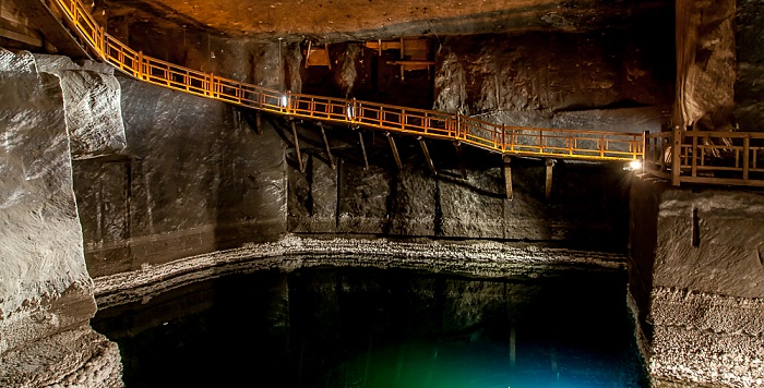 Salzbergwerk Wieliczka: Kammer des Erazm Baracz - untere Sohle II, 100 m Tiefe Wieliczka