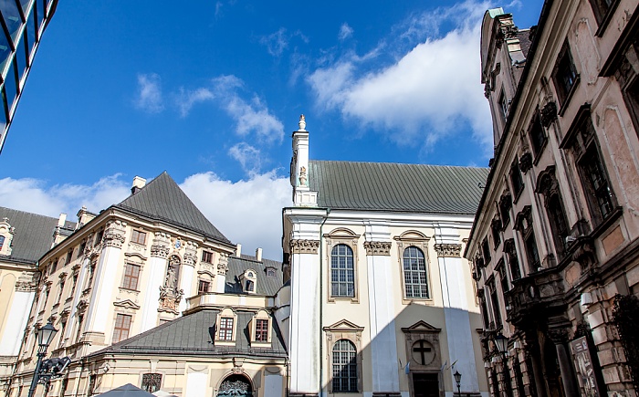 Breslau Stare Miasto: Universitätsviertel - Kuznicza / Plac Uniwersytecki Namen-Jesu-Kirche Universität Breslau