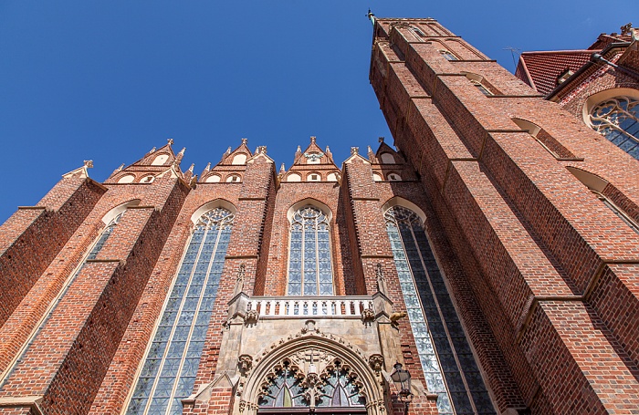 Breslau Dominsel: Kreuzkirche (Stiftskirche zum Heiligen Kreuz und St. Bartholomäus)
