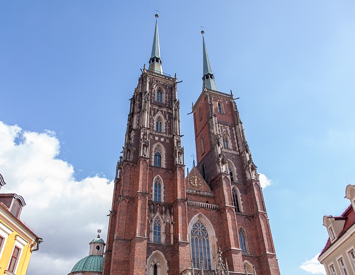 Dominsel: Breslauer Dom (Kathedrale St. Johannes des Täufers) Breslau