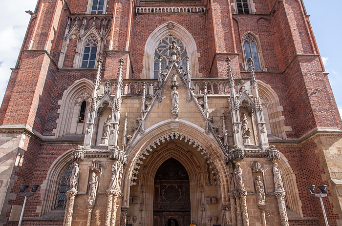 Dominsel: Breslauer Dom (Kathedrale St. Johannes des Täufers) Breslau