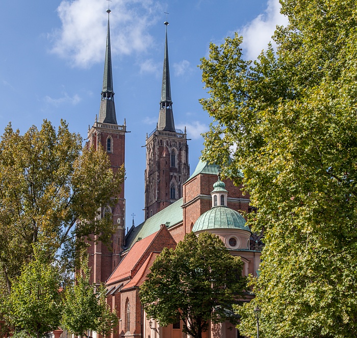 Dominsel: Breslauer Dom (Kathedrale St. Johannes des Täufers)