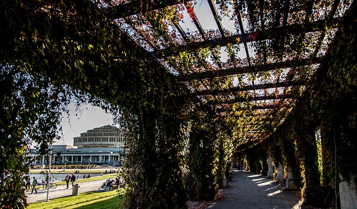 Breslau Scheitniger Park (Park Szczytnicki): Pergola Jahrhunderthalle