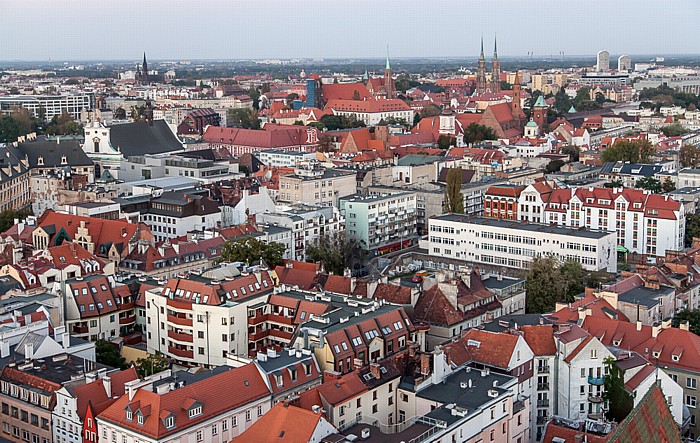 Breslau Stare Miasto: Blick vom Turm der Elisabethkirche