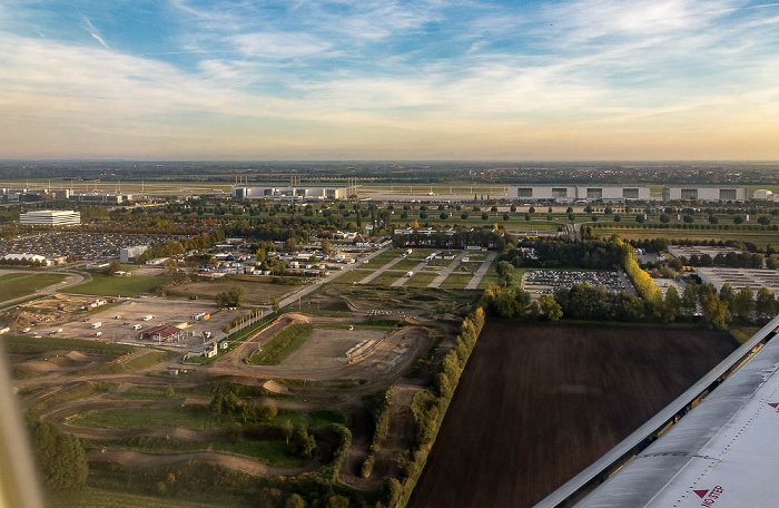 München Flughafen Franz Josef Strauß Luftbild aerial photo