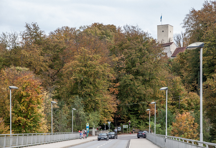 Pullach im Isartal Grünwalder Isarbrücke