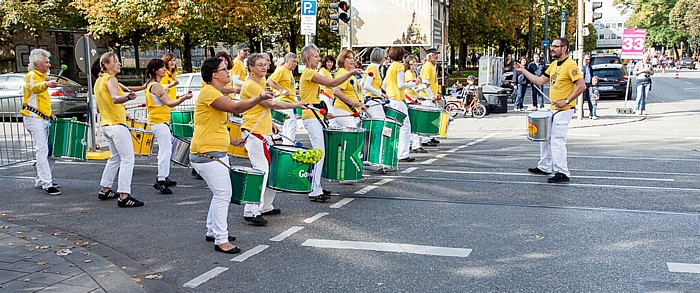 Ecke Barer Straße / Theresienstraße: München Marathon 2014