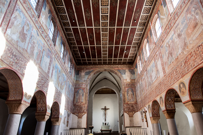 Insel Reichenau Oberzell: Basilika St. Georg - Langhaus