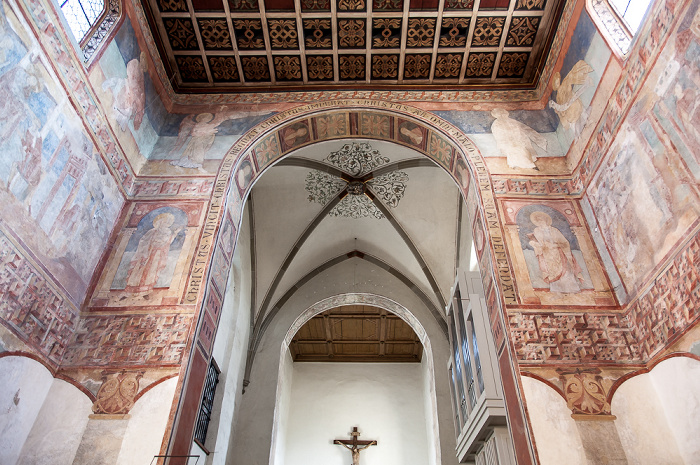 Insel Reichenau Oberzell: Basilika St. Georg - Langhaus, Chorraum, Vierung