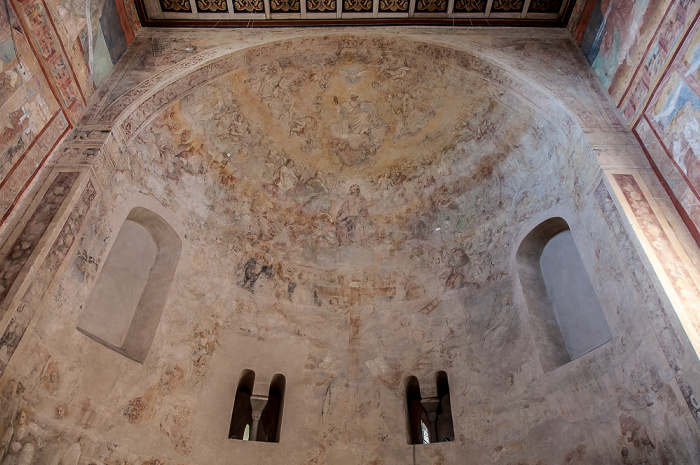 Oberzell: Basilika St. Georg - Westapsis mit der Darstellung des Jüngsten Gerichts Insel Reichenau