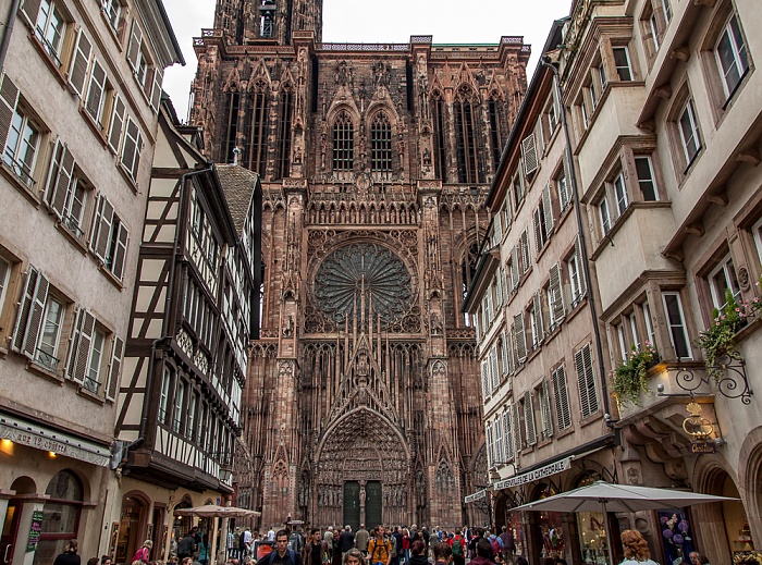 Grande Île: Straßburger Münster (Cathédrale Notre-Dame de Strasbourg) - Westfassade