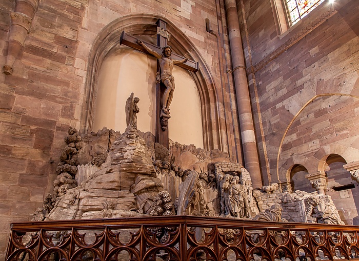 Straßburger Münster (Cathédrale Notre-Dame de Strasbourg): Christus am Ölberg