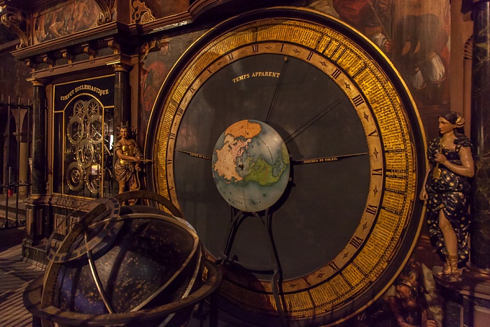 Straßburger Münster (Cathédrale Notre-Dame de Strasbourg): Astronomische Uhr