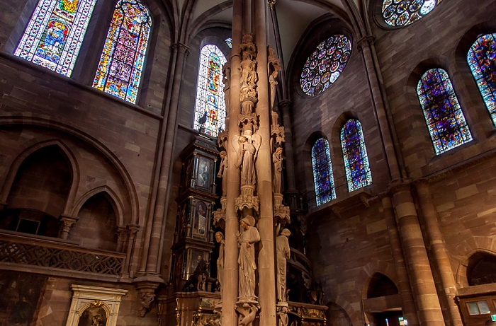 Straßburger Münster (Cathédrale Notre-Dame de Strasbourg): Engelspfeiler Straßburg