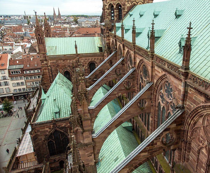 Grande Île: Straßburger Münster (Cathédrale Notre-Dame de Strasbourg) Église Saint-Paul Place de la Cathédrale