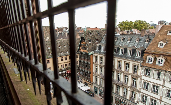 Blick vom Straßburger Münster (Cathédrale Notre-Dame de Strasbourg): Grande Île Straßburg