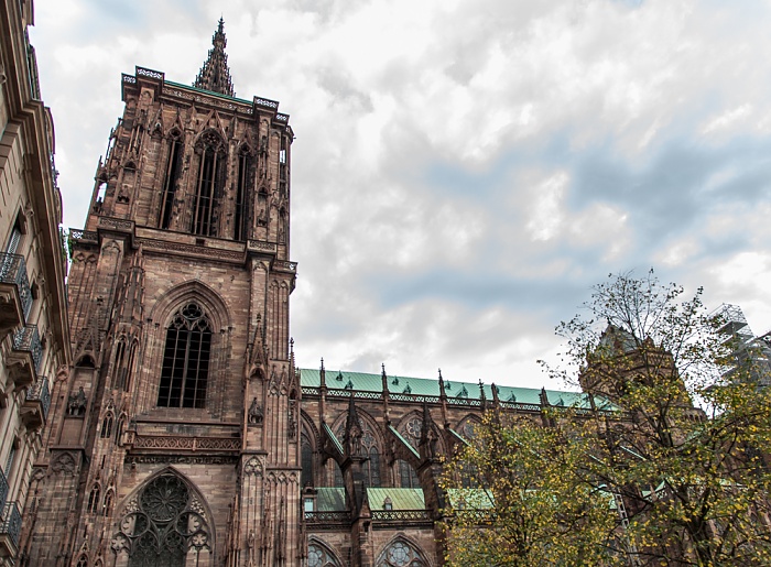 Grande Île: Straßburger Münster (Cathédrale Notre-Dame de Strasbourg) - Südfassade Straßburg