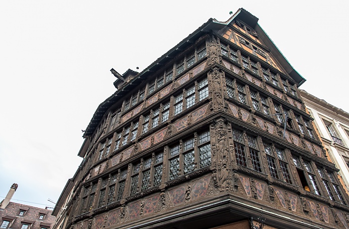 Straßburg Grande Île: Place de la Cathédrale - Maison Kammerzell Rue des Orfèvres