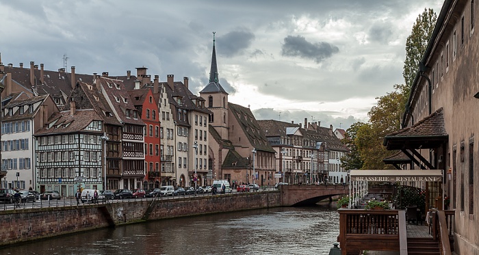 Quartier de la Bourse (links) / Quartier du Finkwiller: Quai Saint-Nicolas Straßburg