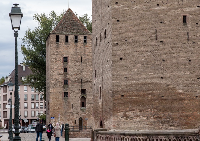 Petite France: Pont Couverts Straßburg