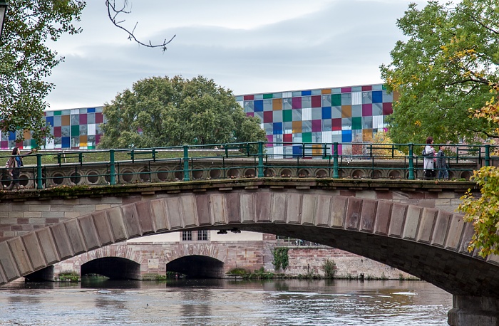 Petite France: Pont Couverts, Ill Straßburg