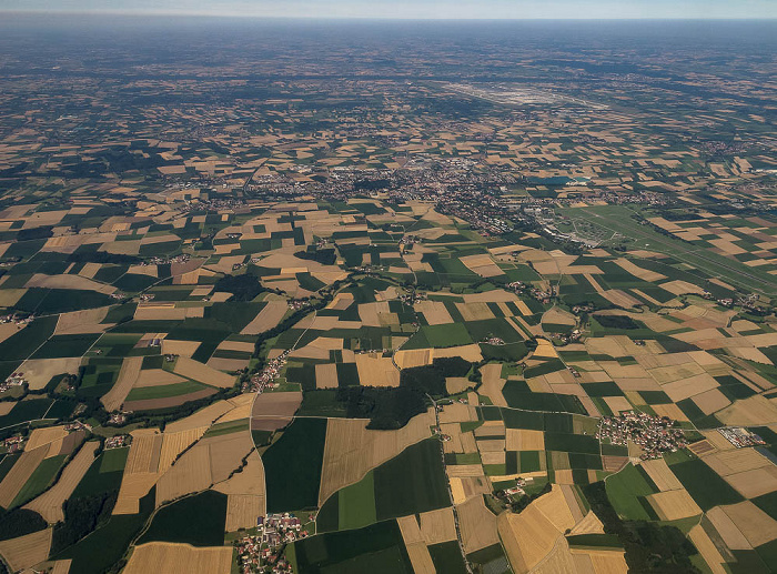 Bayern - Landkreis Erding Luftbild aerial photo