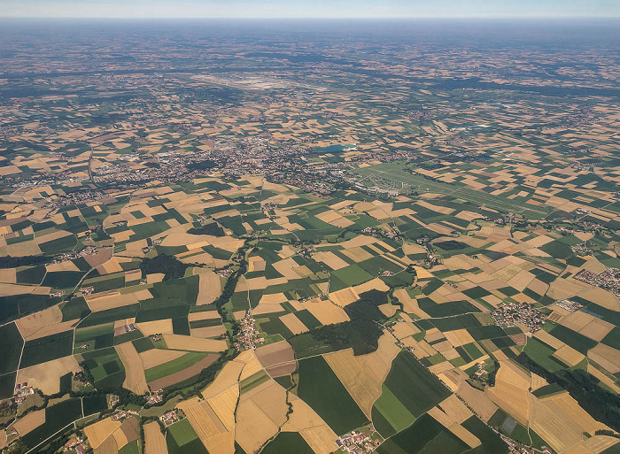 Bayern - Landkreis Erding Luftbild aerial photo