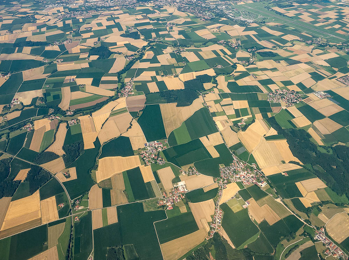 Bayern - Landkreis Erding Luftbild aerial photo