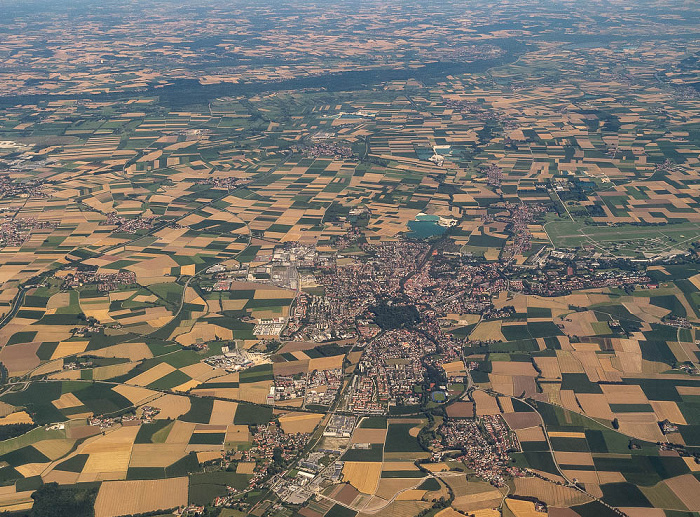 Bayern - Landkreis Erding Luftbild aerial photo