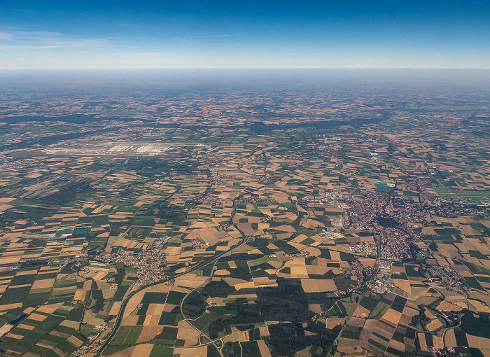 Bayern - Landkreis Erding Luftbild aerial photo