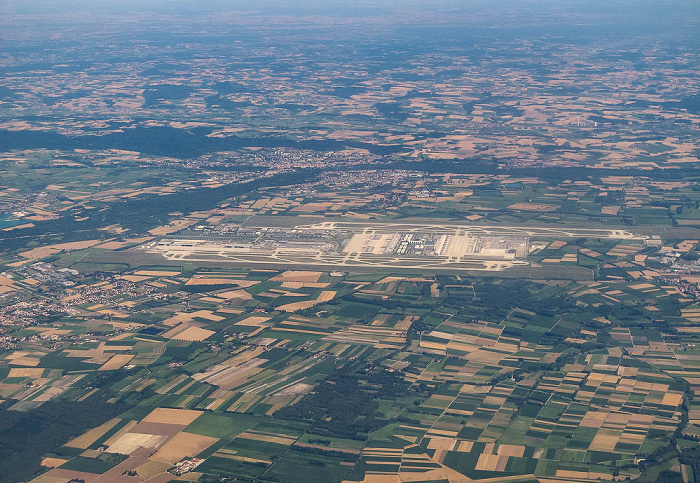 Bayern - Landkreis Erding Luftbild aerial photo