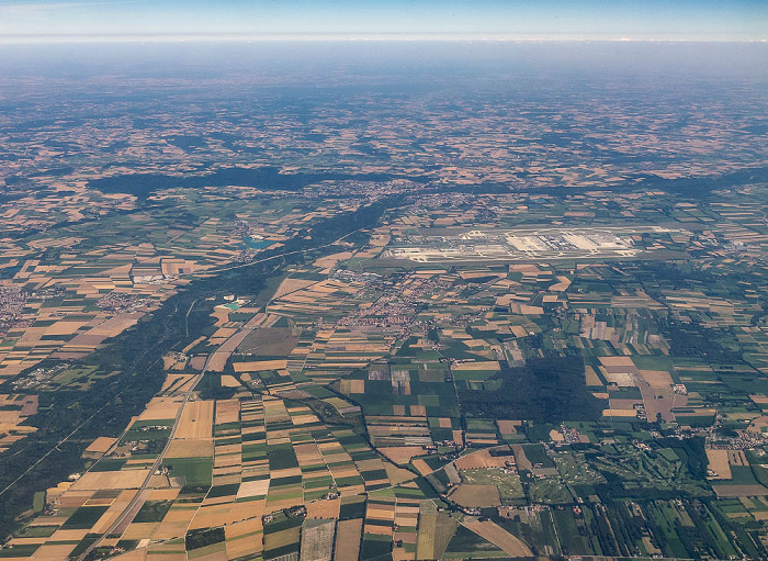 Bayern - Landkreis München Luftbild aerial photo