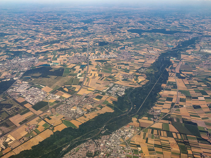Bayern - Landkreis München Luftbild aerial photo