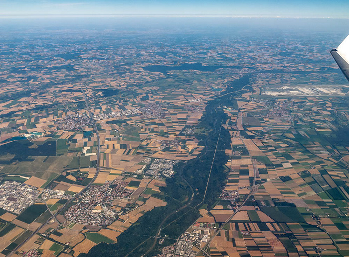 Bayern - Landkreis München Luftbild aerial photo