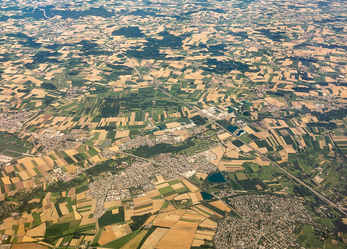 Bayern Luftbild aerial photo