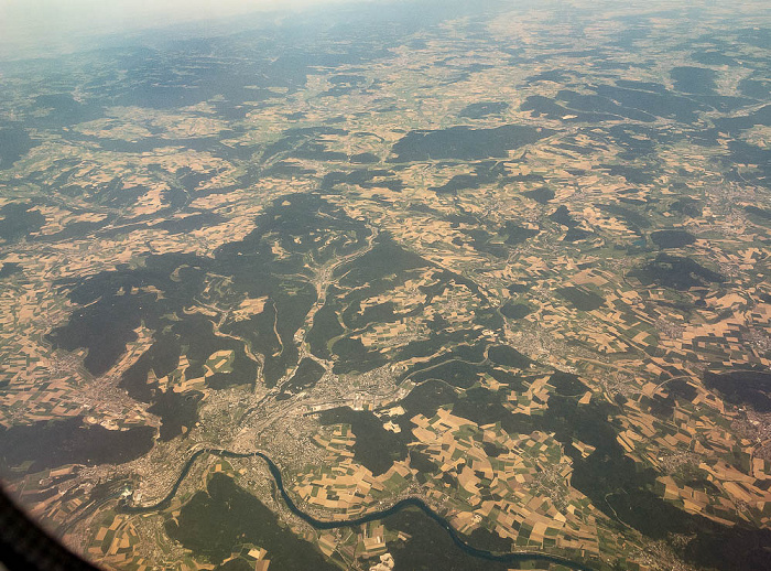 Kanton Schaffhausen Luftbild aerial photo