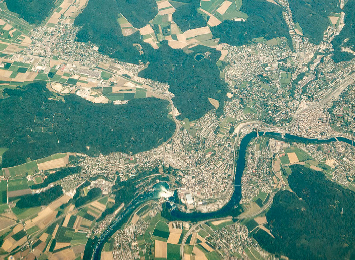 Kanton Schaffhausen Luftbild aerial photo