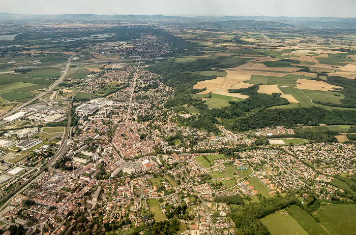 Auvergne-Rhône-Alpes Luftbild aerial photo