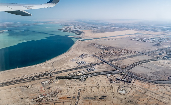 Abu Dhabi Yas Island Luftbild aerial photo
