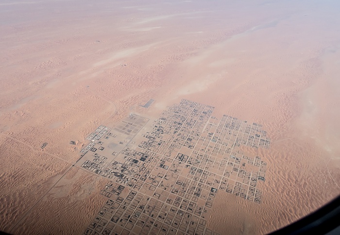 Arabische Halbinsel Rub al-Khali (Große Arabische Wüste) Luftbild aerial photo