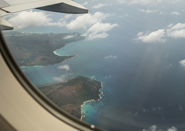 Seychellen: Praslin (oben) und Curieuse Indischer Ozean Seychellen