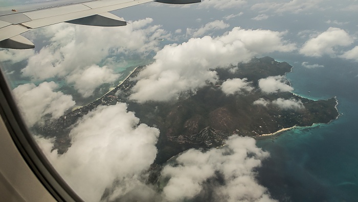 Indischer Ozean Seychellen Praslin (Seychellen) Luftbild aerial photo