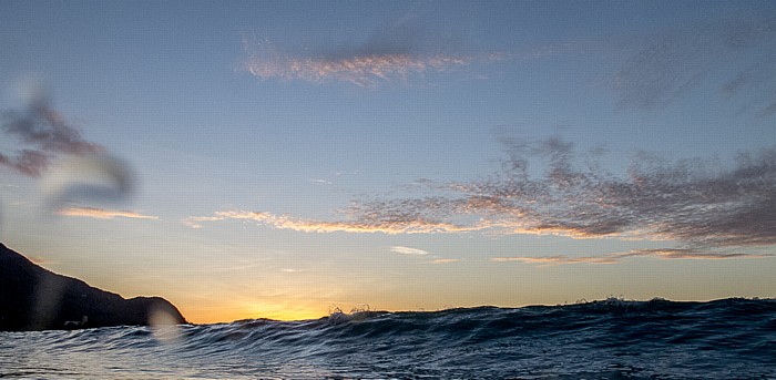Beau Vallon Indischer Ozean: Ankommende Welle