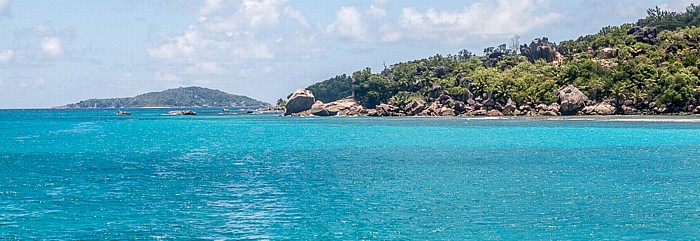 Indischer Ozean Seychellen Fähre Baie Sainte Anne (Praslin) - La Passe (La Digue): La Digue