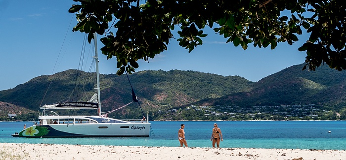 Anse St Jose, Indischer Ozean, Praslin Curieuse