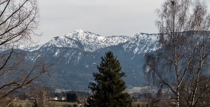 Blick aus dem Hotel Alpenhof: Bayerische Voralpen Murnau