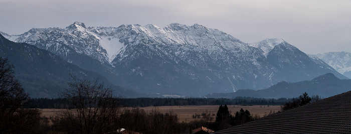 Blick aus dem Hotel Alpenhof: Bayerische Voralpen Murnau